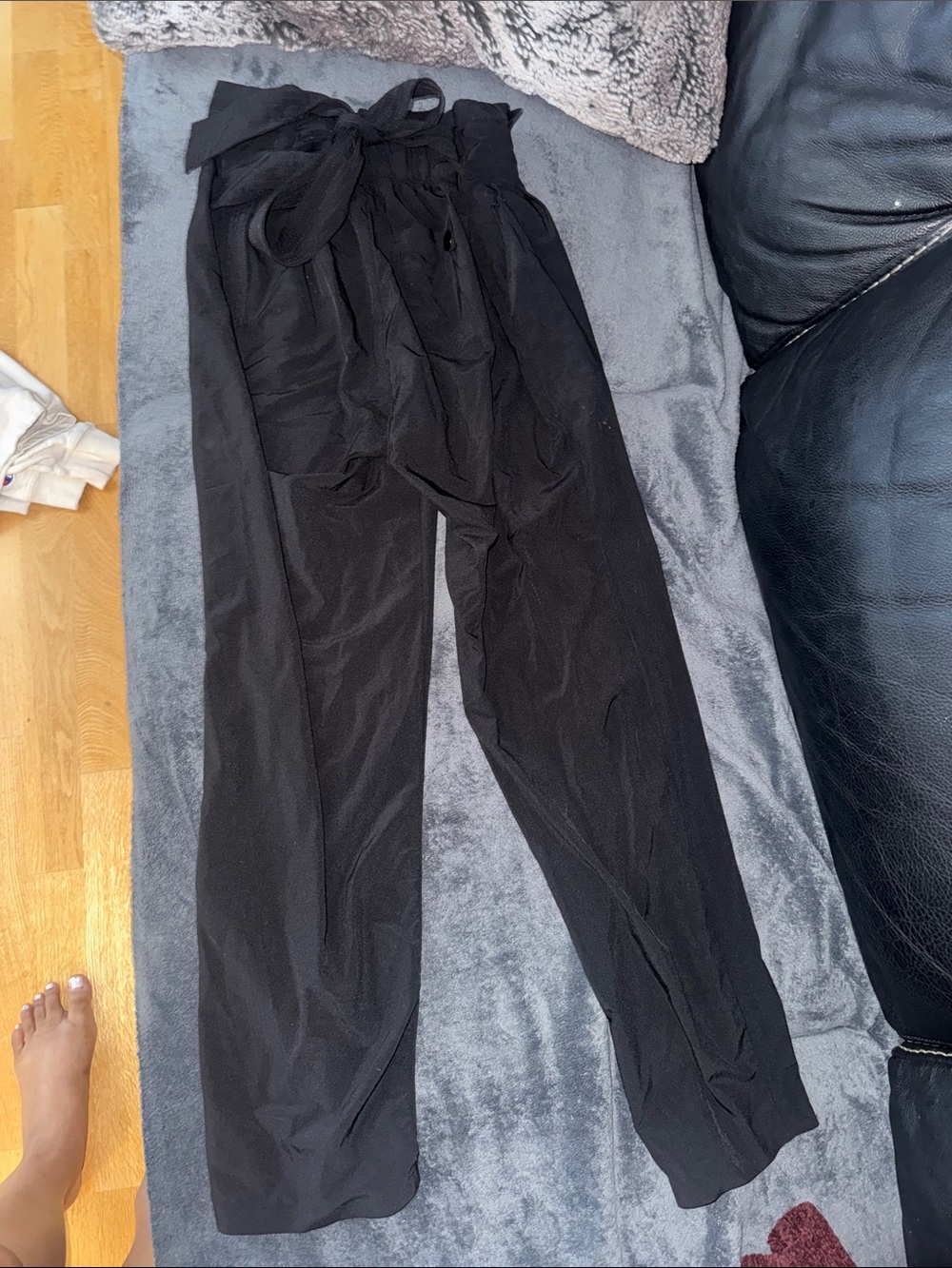 Athleta Black Skyline Tie Pants